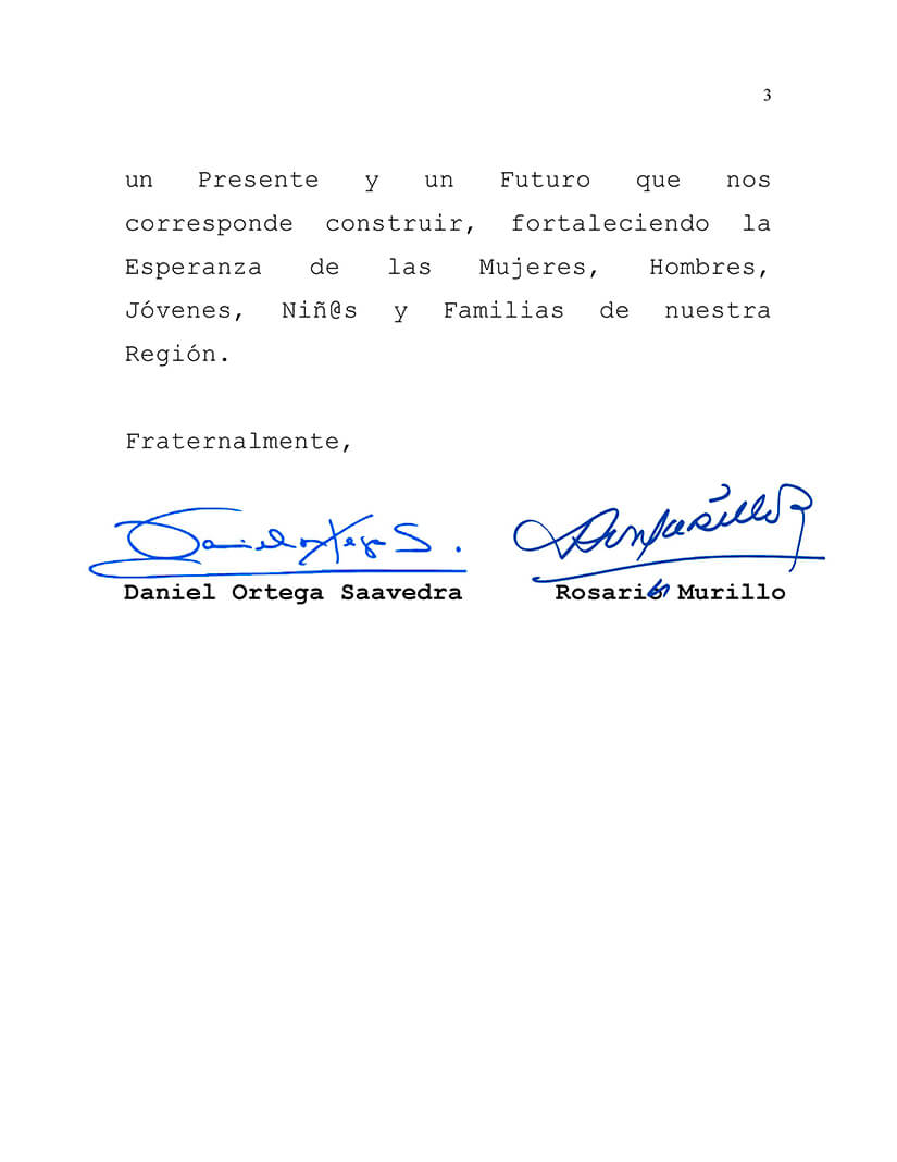 gobierno de nicaragua saluda elección de Nayib Bukele